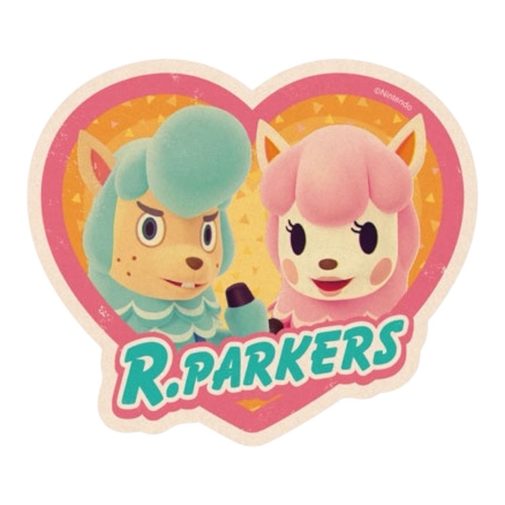 ANIMAL CROSSING - TRAVEL STICKER - R. PARKERS - BRAND NEW, SEALED